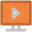 media, media player, multimedia, play movie, play sign, screen, video player 