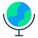 globe, world, global, earth, map