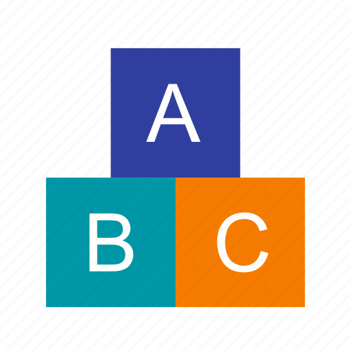 Abc cubes, alphabets, blocks icon - Download on Iconfinder