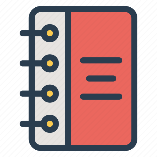 Book, diary, diarypage, note, notebook, notepad, paper icon - Download on Iconfinder