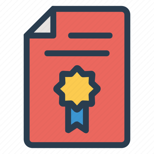 Award, certificate, degree, diploma, education, frame, graduation icon - Download on Iconfinder