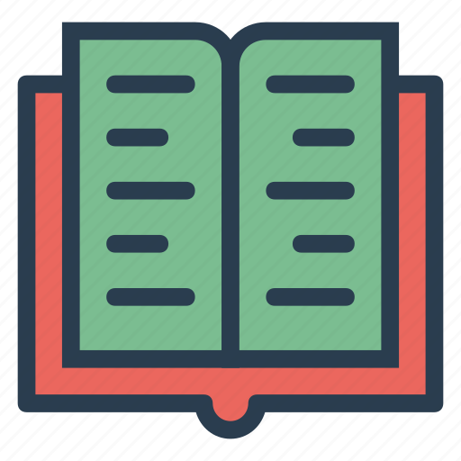 Book, education, learning, openbook, pages, reading, study icon - Download on Iconfinder