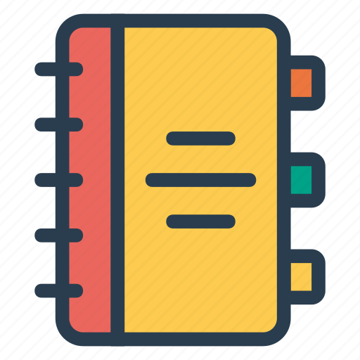 Addressbook, book, contact, contactbook, directory, phone, phonebook icon - Download on Iconfinder