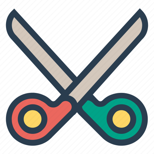 Cut, cutting, drawing, education, scissor, scissors, tool icon - Download on Iconfinder