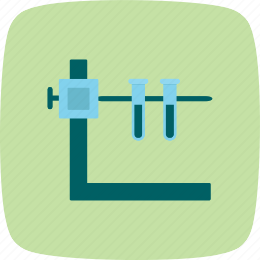 Experiment, stand, tubes icon - Download on Iconfinder