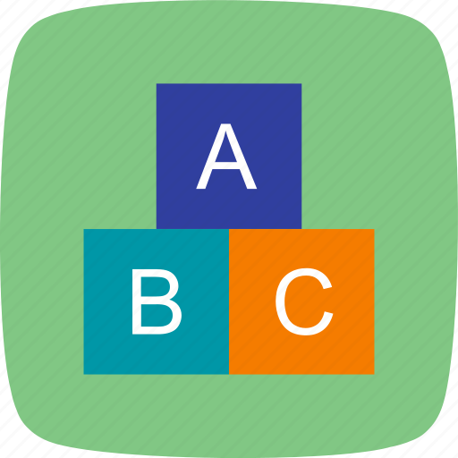 Abc cubes, alphabets, blocks icon - Download on Iconfinder