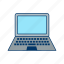 laptop, computer, screen 
