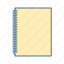 diary, spiral notebook, note book 