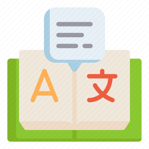 Language, alphabet, text, dictionary icon - Download on Iconfinder