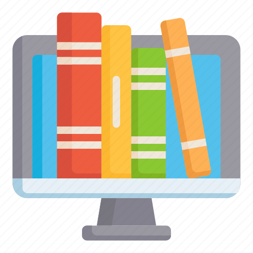 Library, online library, education, knowledge icon - Download on Iconfinder