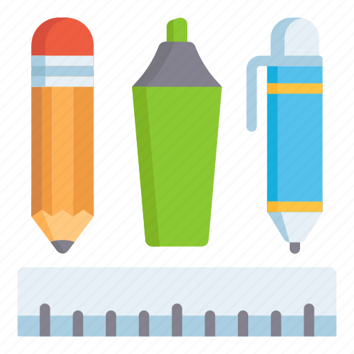 Stationery, office, pencil, pen icon - Download on Iconfinder