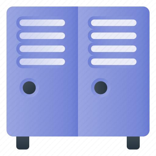 Lockers, education, school, university, storage icon - Download on Iconfinder