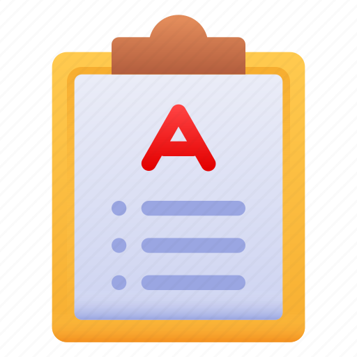 Education, school, score, result, paper, document icon - Download on Iconfinder