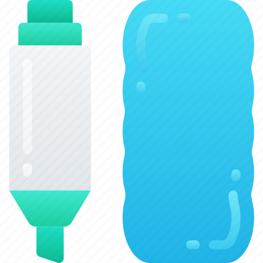 Education, equipment, eraser, essentials, pen, supplies, whiteboard icon - Download on Iconfinder
