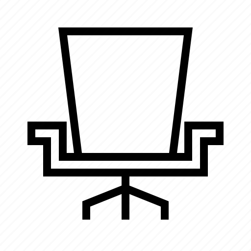 Chair, education, furniture, interior, office, seat icon - Download on Iconfinder