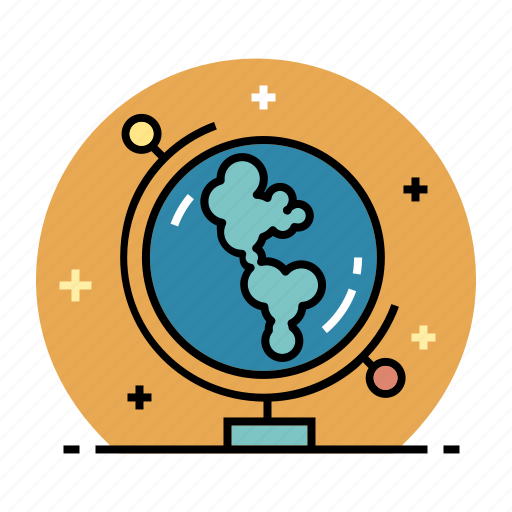 Earth, education, geography, global, globe, map, travel icon - Download on Iconfinder