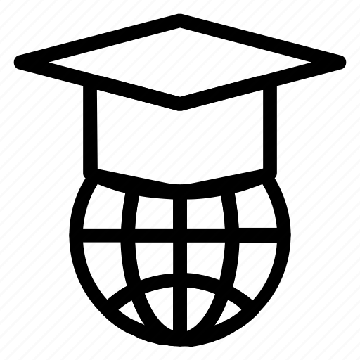 Cap, education, global, graduation, learning, school, study icon - Download on Iconfinder