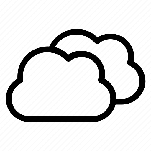 Bluesky, cloud, clouds, cloudy, forecast, sky, weather icon