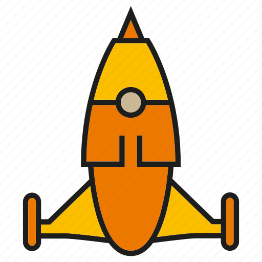 Fly, launch, rocket, sky icon - Download on Iconfinder