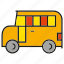 bus, car, school bus, transport, vehicle 