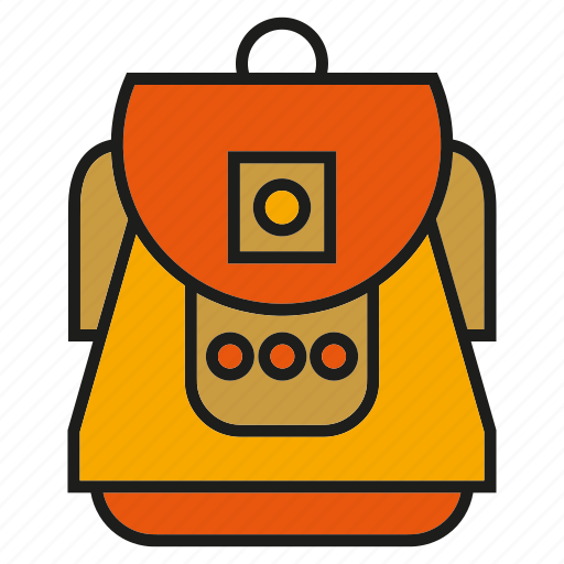 Bag, knapsack, packet, school bag icon - Download on Iconfinder