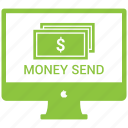 card money, online money send, payment, send money