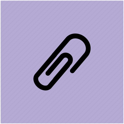 Attachment, binder, clinch, clip, paper clip, paperclip, stationery icon - Download on Iconfinder