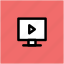 media, media player, multimedia, play movie, play sign, screen, video player 