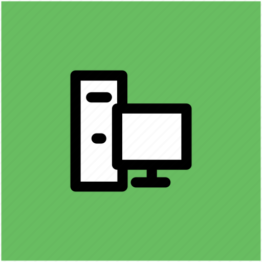 Computer, desktop, desktop computer, home computer, pc, personal computer icon - Download on Iconfinder