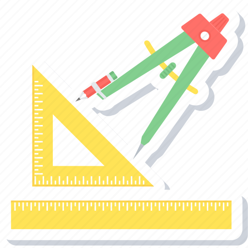 Geometry, draw, drawing, pen, pencil, tool icon - Download on Iconfinder