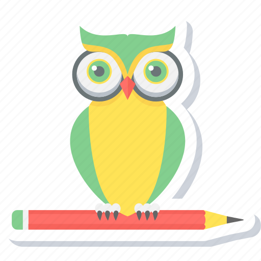 Owl teacher, smart classes, teacher icon - Download on Iconfinder