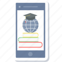 education, mobile, graduate, learning, smartphone, study