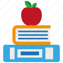 apple, education, books