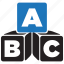alphabet, abc, block, blocks 