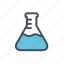 experiment, science, chemistry, flask, laboratory 