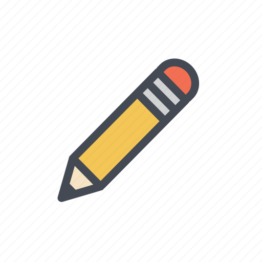 Pencil, tool, edit, work, write icon - Download on Iconfinder