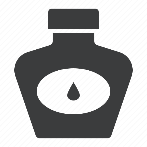Bottle, ink, office, school, stationery, write icon - Download on Iconfinder