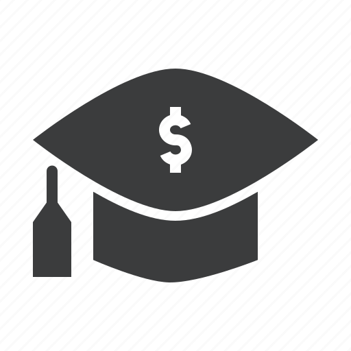 Cost, degree, education, expense, graduation, mortarboard icon - Download on Iconfinder
