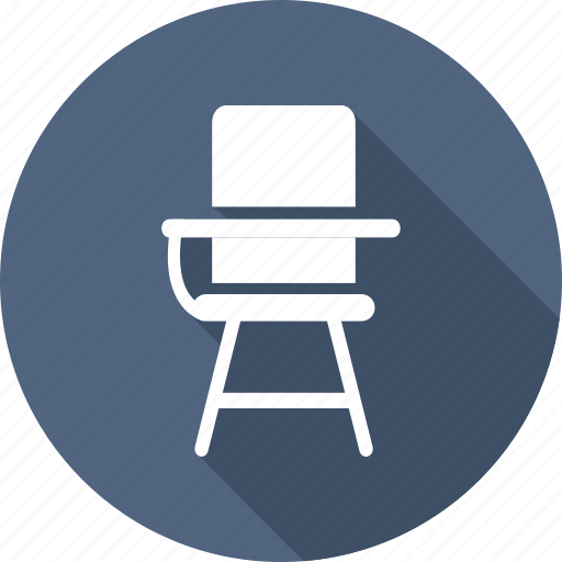 Chair, furniture, school, student chair icon - Download on Iconfinder