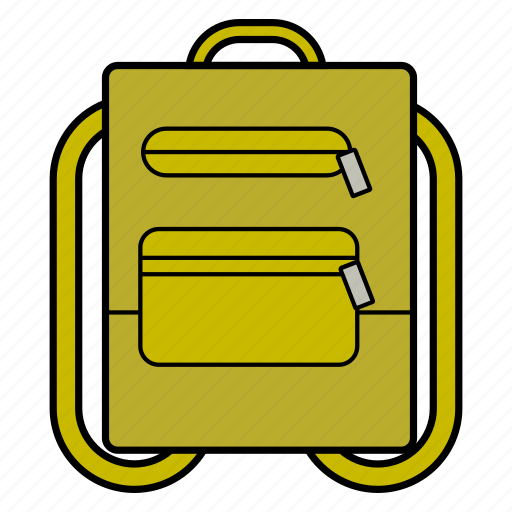 Backpack, bag, rucksack, wear icon - Download on Iconfinder