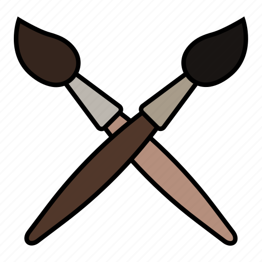 Brush, paint, stick, tool icon - Download on Iconfinder