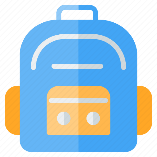 Backpack, bag, education, school, school bag, study, travel icon - Download on Iconfinder