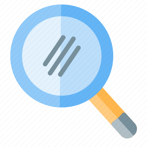 Detective, loupe, magnifier, magnifying glass, search, zoom icon - Download on Iconfinder