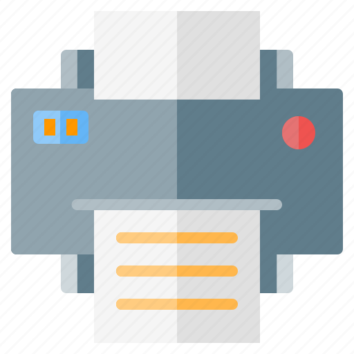 Document, ink, page, paper, print, printing, technology icon - Download on Iconfinder