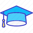 graduate, education, student, hat