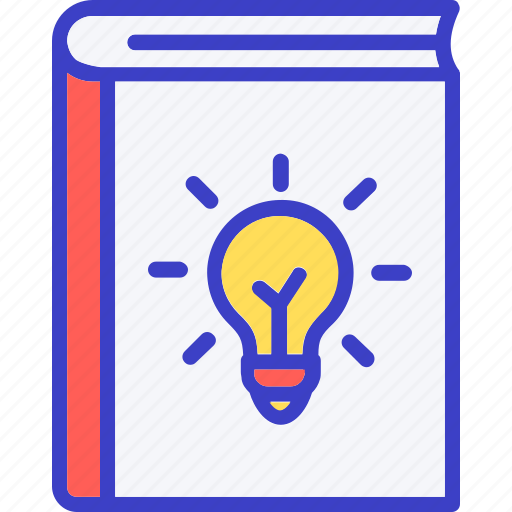 Book, idea, knowledge, bulb icon - Download on Iconfinder