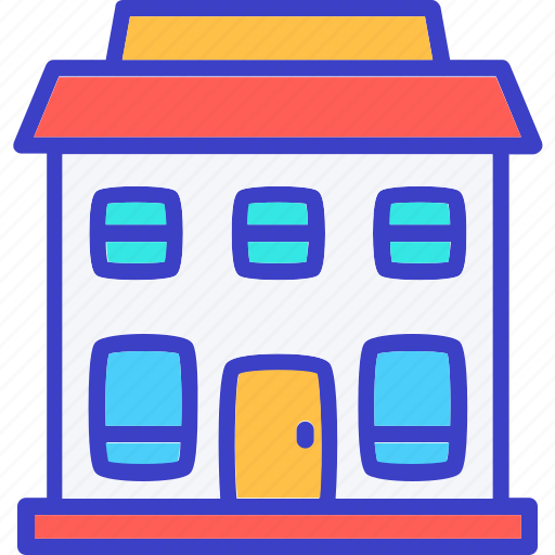 School, building, institute, learning center icon - Download on Iconfinder