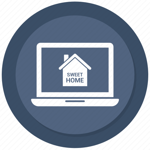 Computer, devices, laptop, macbook, sweet home icon - Download on Iconfinder