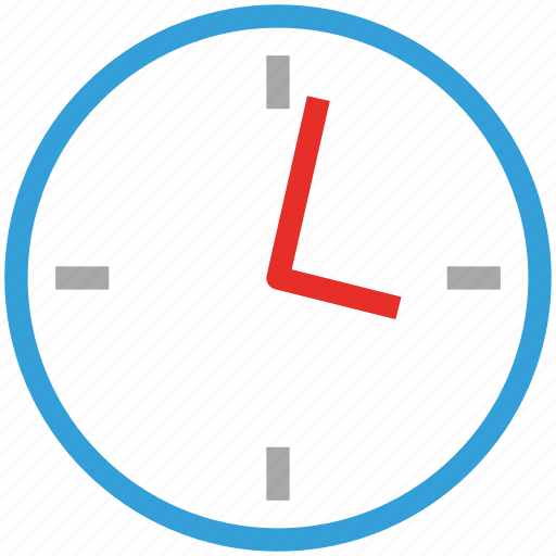Clock, round clock, timer, wall clock icon - Download on Iconfinder