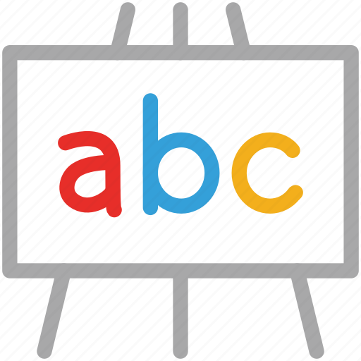 Abc, alphabetical letters, school, education icon - Download on Iconfinder